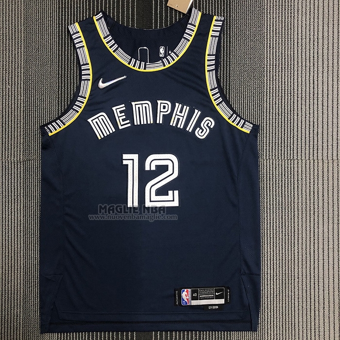 Maglia
 Ja Morant NO 12 Memphis Grizzlies Citta
 Autentico
 2021-22 Blu
